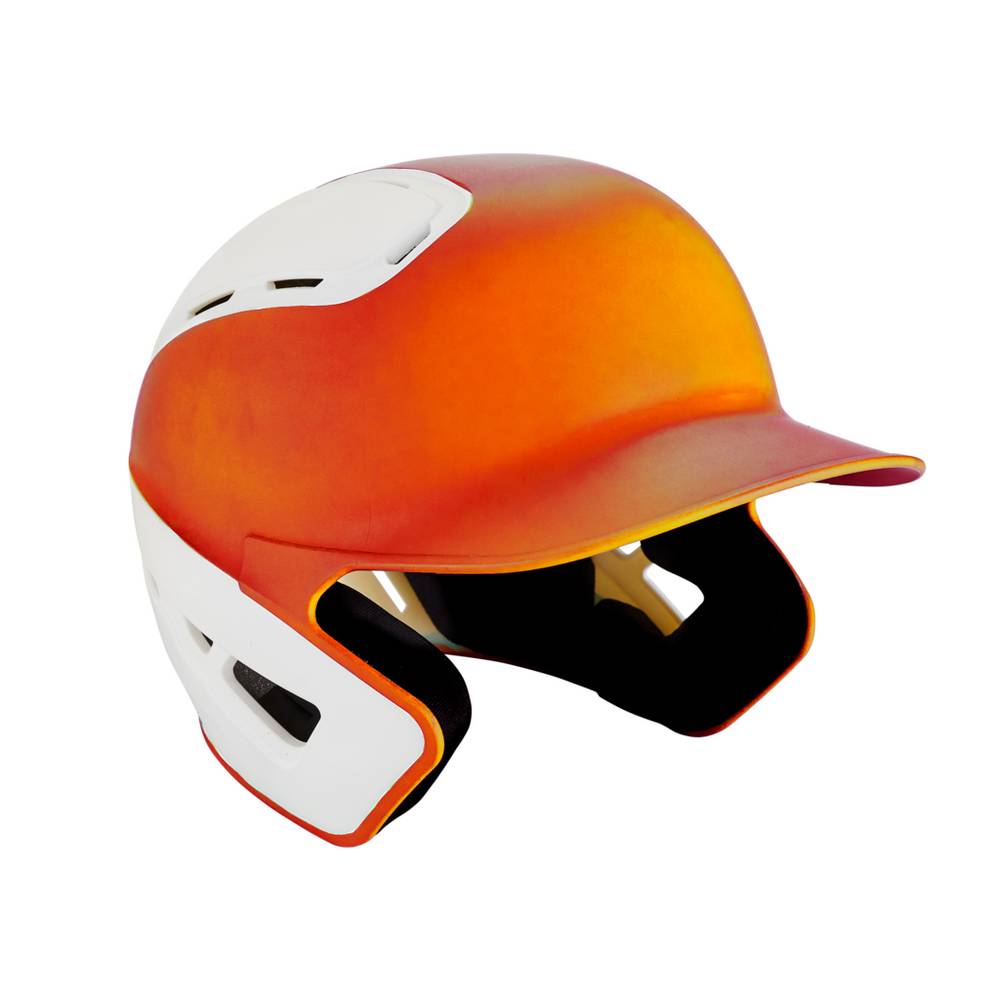 Panske Prilba Mizuno B6 Baseball Batting Oranžové/Biele Vypredaj OZTM30569